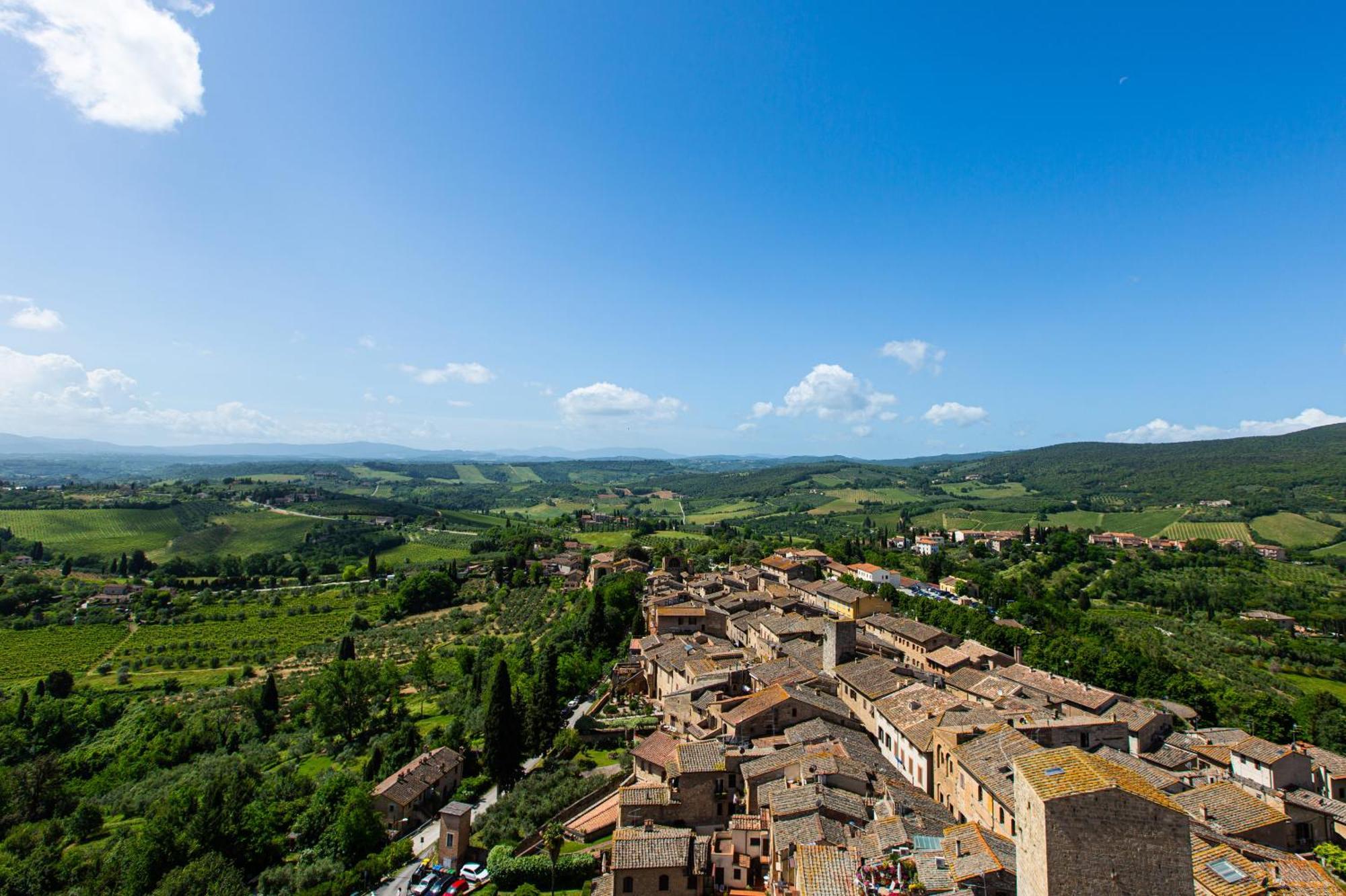 The Artists' Tower - Amazing View From The Tower Apartamento San Gimignano Exterior foto