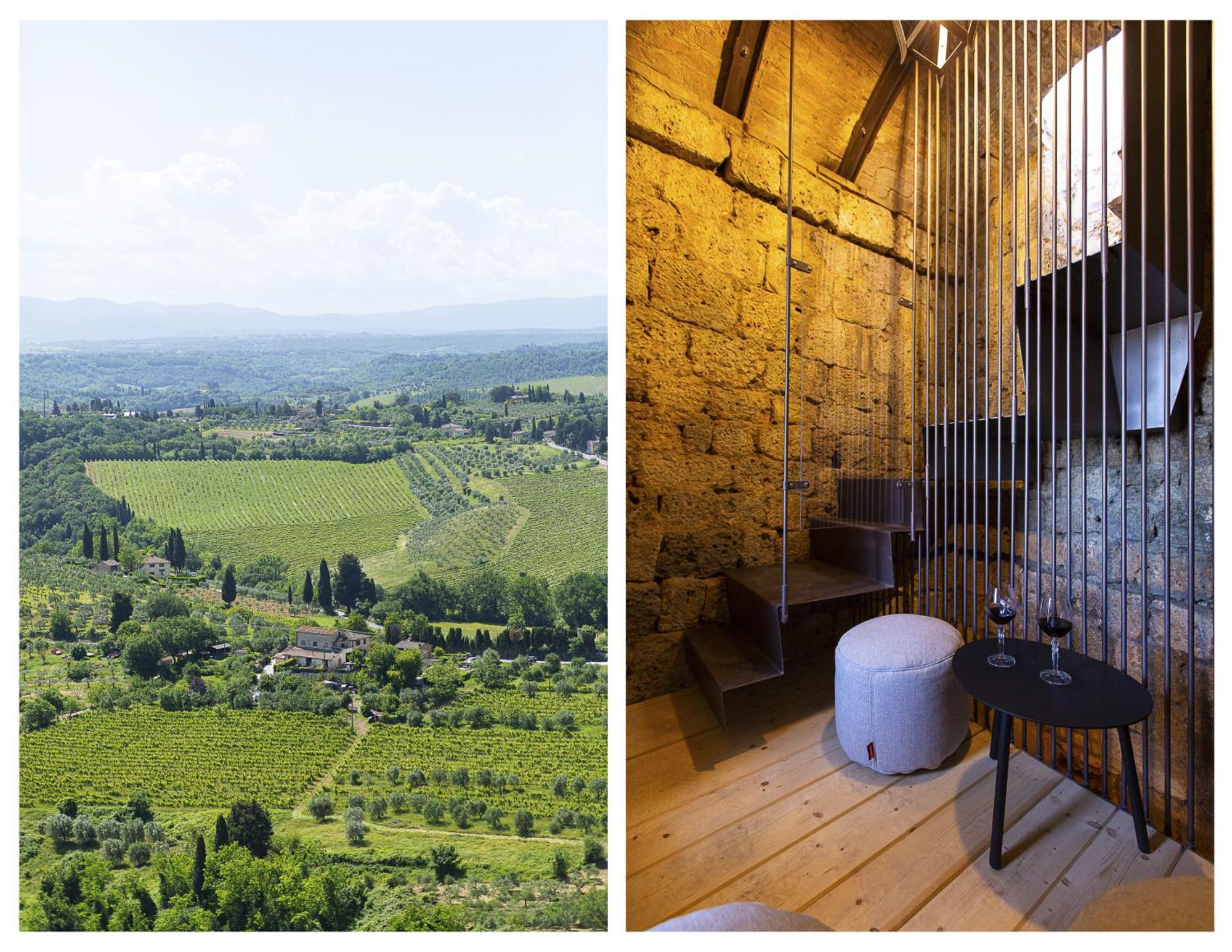 The Artists' Tower - Amazing View From The Tower Apartamento San Gimignano Exterior foto