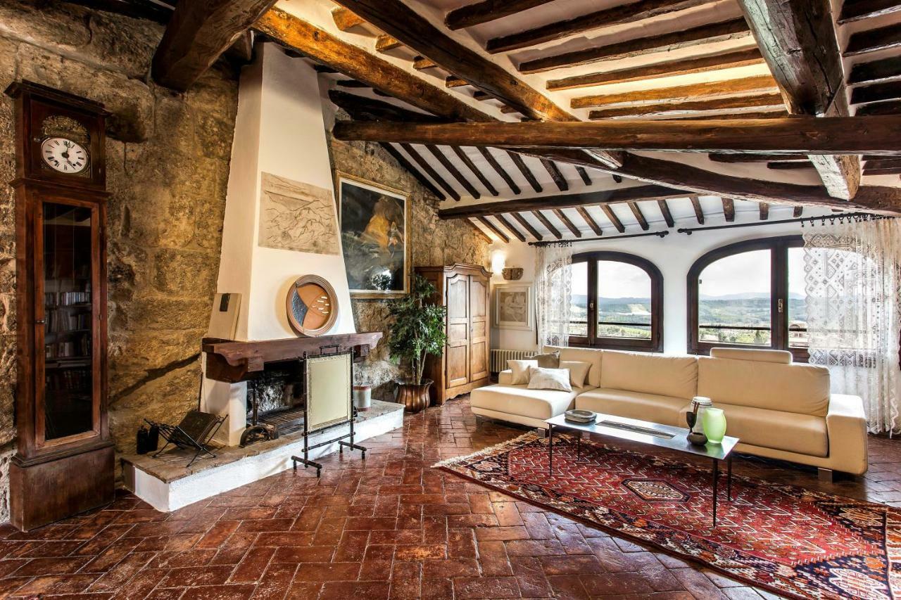 The Artists' Tower - Amazing View From The Tower Apartamento San Gimignano Exterior foto